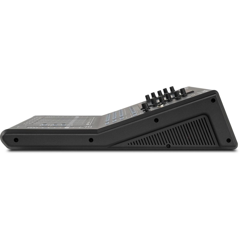 Alto Professional TMD16 digital mixer with multiple input channels and control knobs for professional audio mixing.