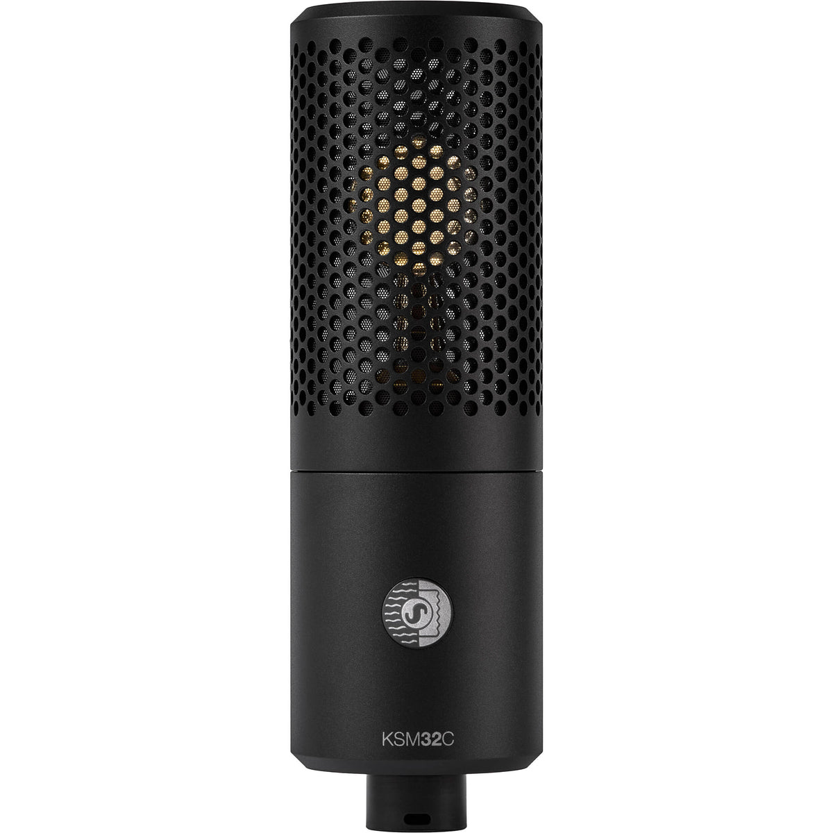 Shure KSM32C/HM condenser microphone stage kit with microphone and accessories for professional audio recording and live sound.