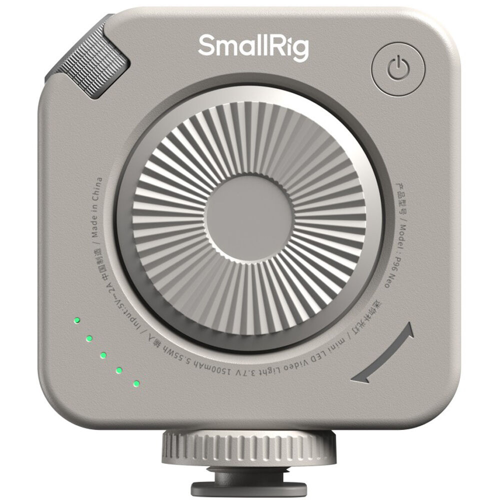 SmallRig Neo Mini LED Video Light P96, bi-color adjustable LED light for video and photography, compact and portable.