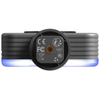 SmallRig Neo Mini LED Video Light P108 RGB light showing compact, adjustable lighting with color options on a professional video setup.