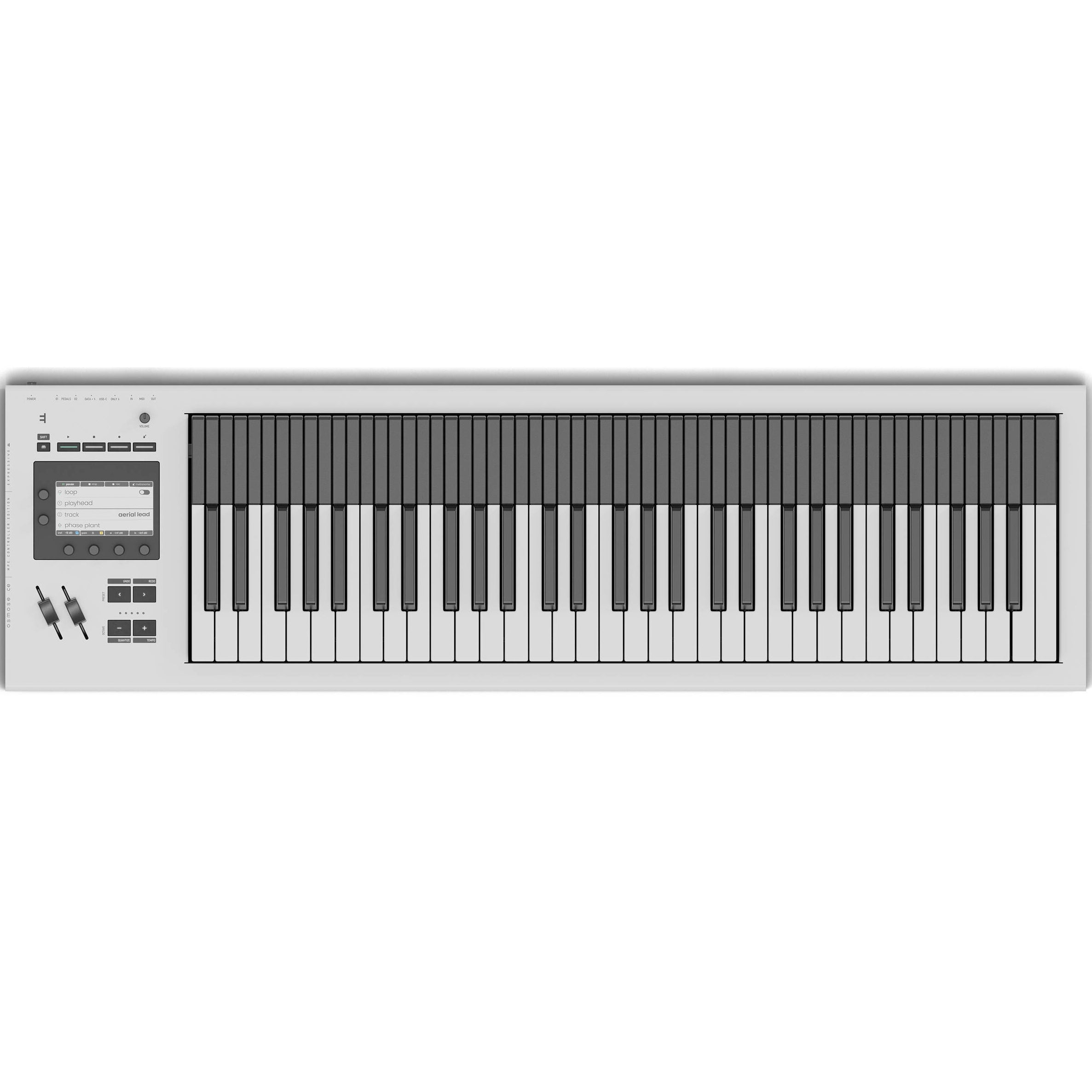 Expressive E Osmose CE 61 midi keyboard with expressive keys and sleek design, perfect for music production and performance.