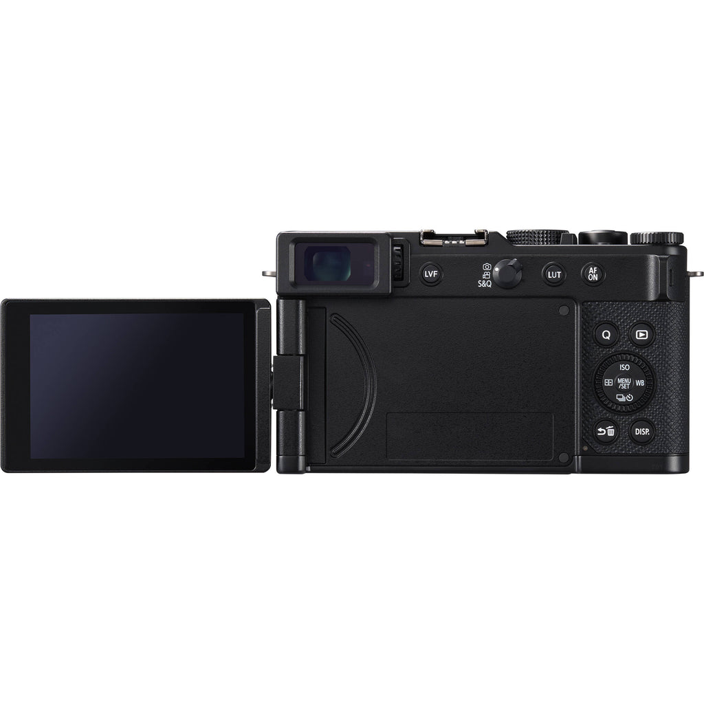 Panasonic Lumix L10 video camera with compact design and adjustable lens, perfect for high-quality filming and capturing moments.