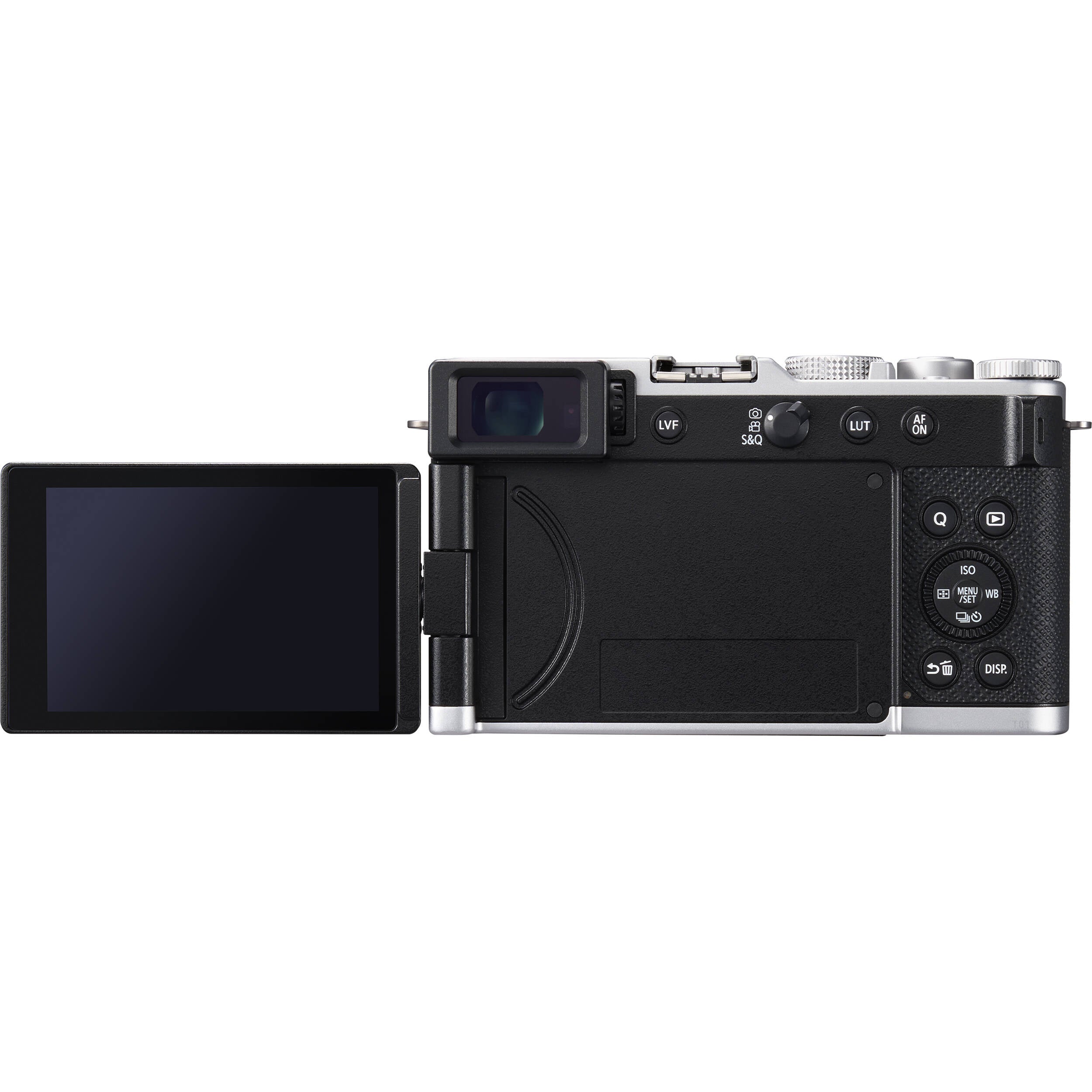 Panasonic Lumix L10 video camera with compact design and adjustable lens, ideal for high-quality video recording.