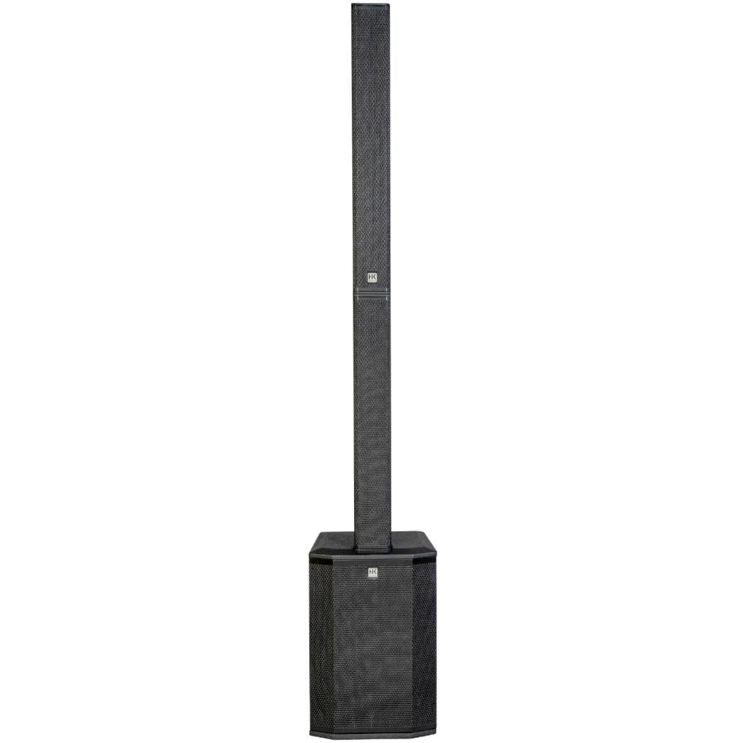 HK Audio POLAR 10 MK2 active column speaker with sleek design and multiple speaker components visible.