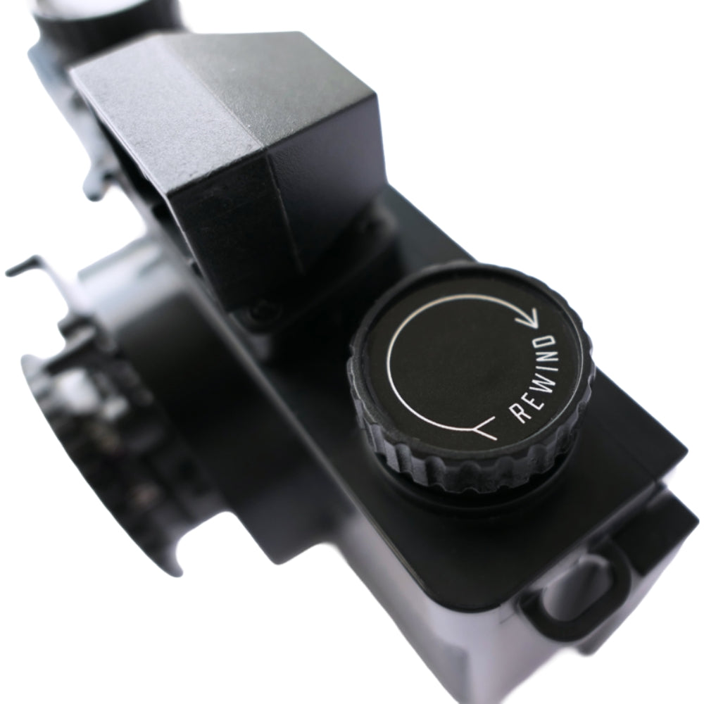 Ilford Pixie 35-II compact instant camera with black body and lens, showcasing its small, lightweight design for easy photography.