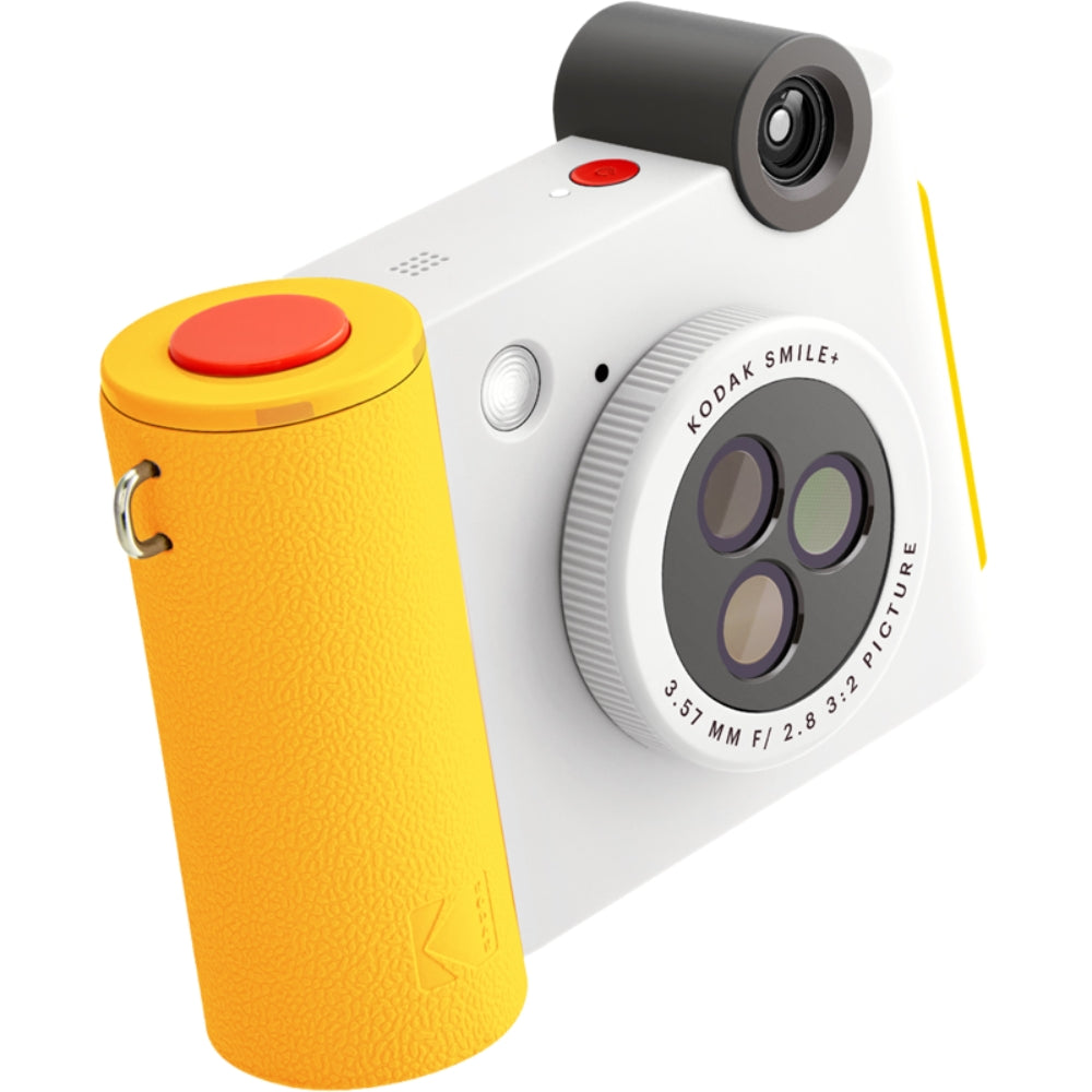 Kodak Smile+ instant compact camera with colorful design, ready to capture and print photos instantly.