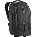 Think Tank StreetWalker Pro V2.0 video equipment bag with multiple compartments and padded straps for professional videographers.