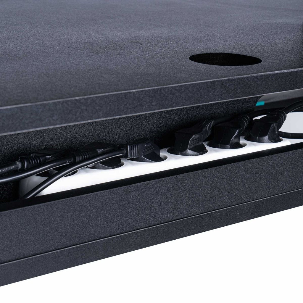 Glorious Sound Desk Pro studio furniture with sleek design, featuring a spacious workspace and sturdy build for music production.
