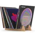 Glorious Record Stand 75 turntable accessory with sleek black design and sturdy construction for vinyl record support.