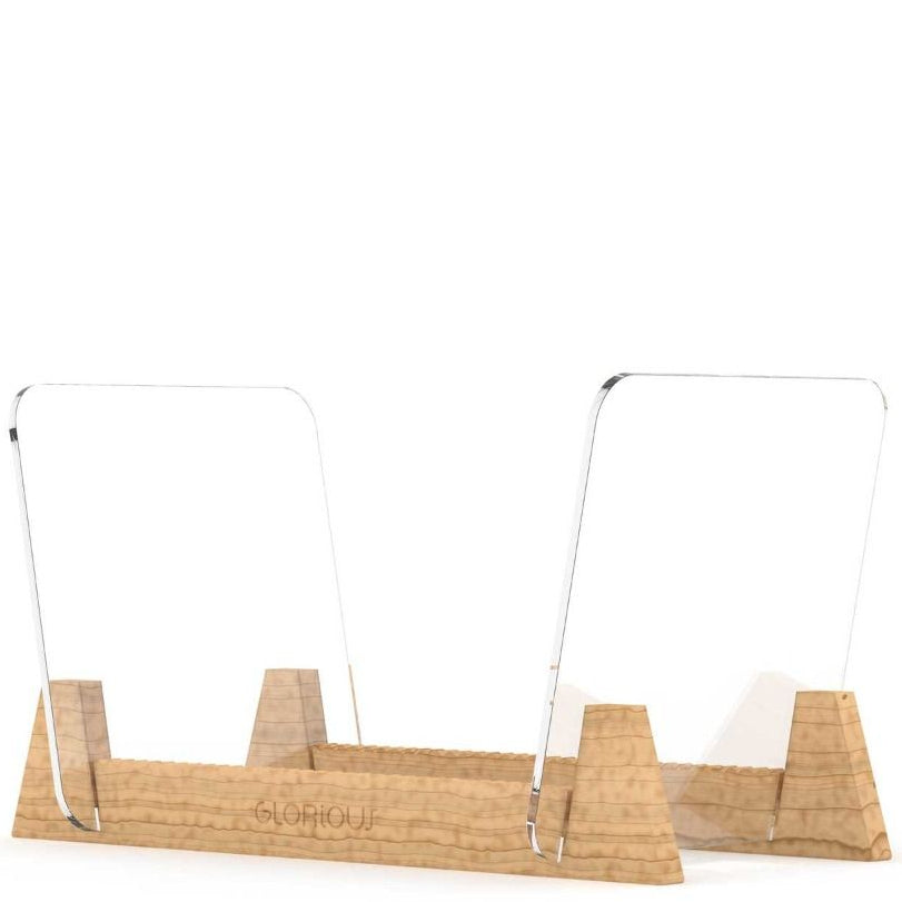 Glorious Record Stand 75 turntable accessory with sleek design, perfect for supporting and organizing vinyl records.