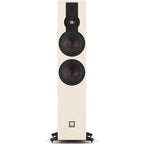 DALI Sonik 7 passive floorstanding speakers with sleek black cabinets and multiple drivers for rich sound quality.