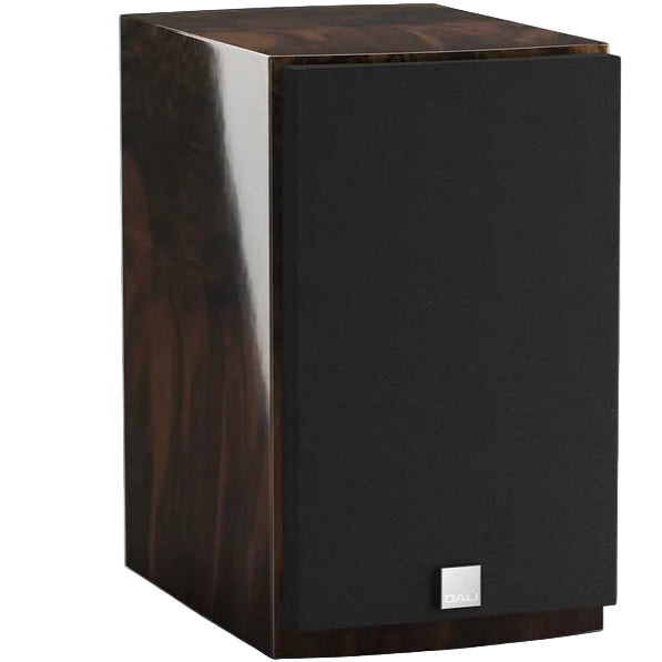 DALI Dali Menuet SE passive bookshelf speakers with wood finish and compact design, ideal for home audio systems.