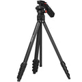 SmallRig small video tripod with adjustable legs and compact design, ideal for camera stability and smooth filming.