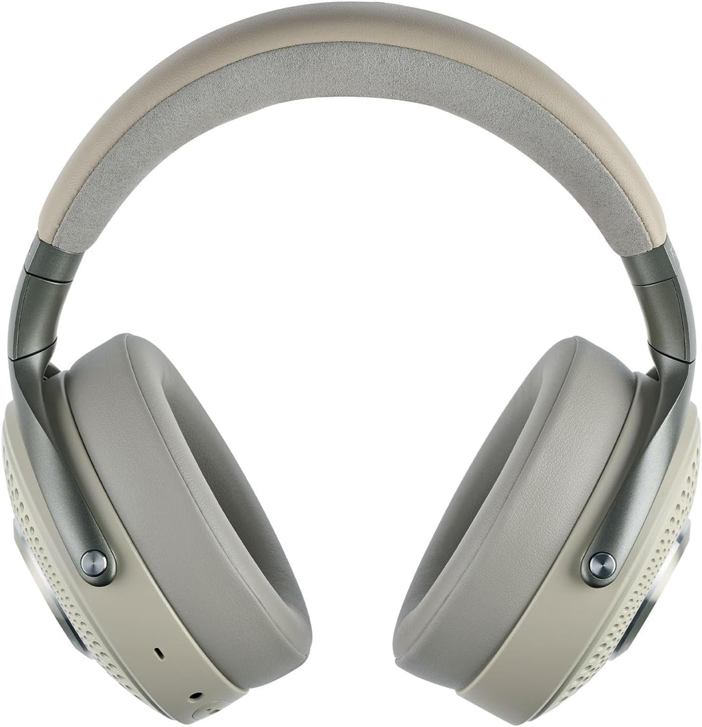 Focal Bathys wireless headphones with over-ear design and black cushions, featuring controls on one ear cup.