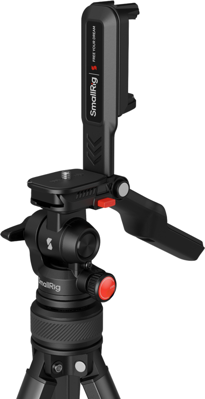 SmallRig SmallRig Video Tripod 5473 with adjustable legs and fluid head for stable filming and smooth camera movement.