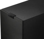 KEF Q11 Meta passive floorstanding speaker showcasing sleek black cabinet and driver arrangement for high-quality sound.
