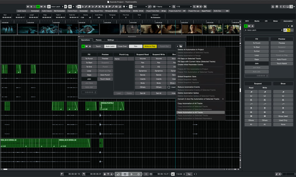 Steinberg Nuendo 15 DAW software box with logo and interface screenshot, showcasing professional music production tools and features.