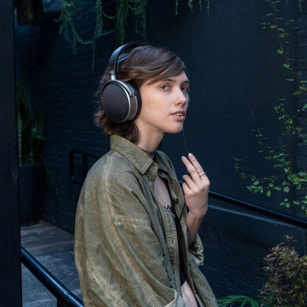 Audeze LCD-S20 studio headphones with large ear cups and headband, designed for professional audio mixing and monitoring.