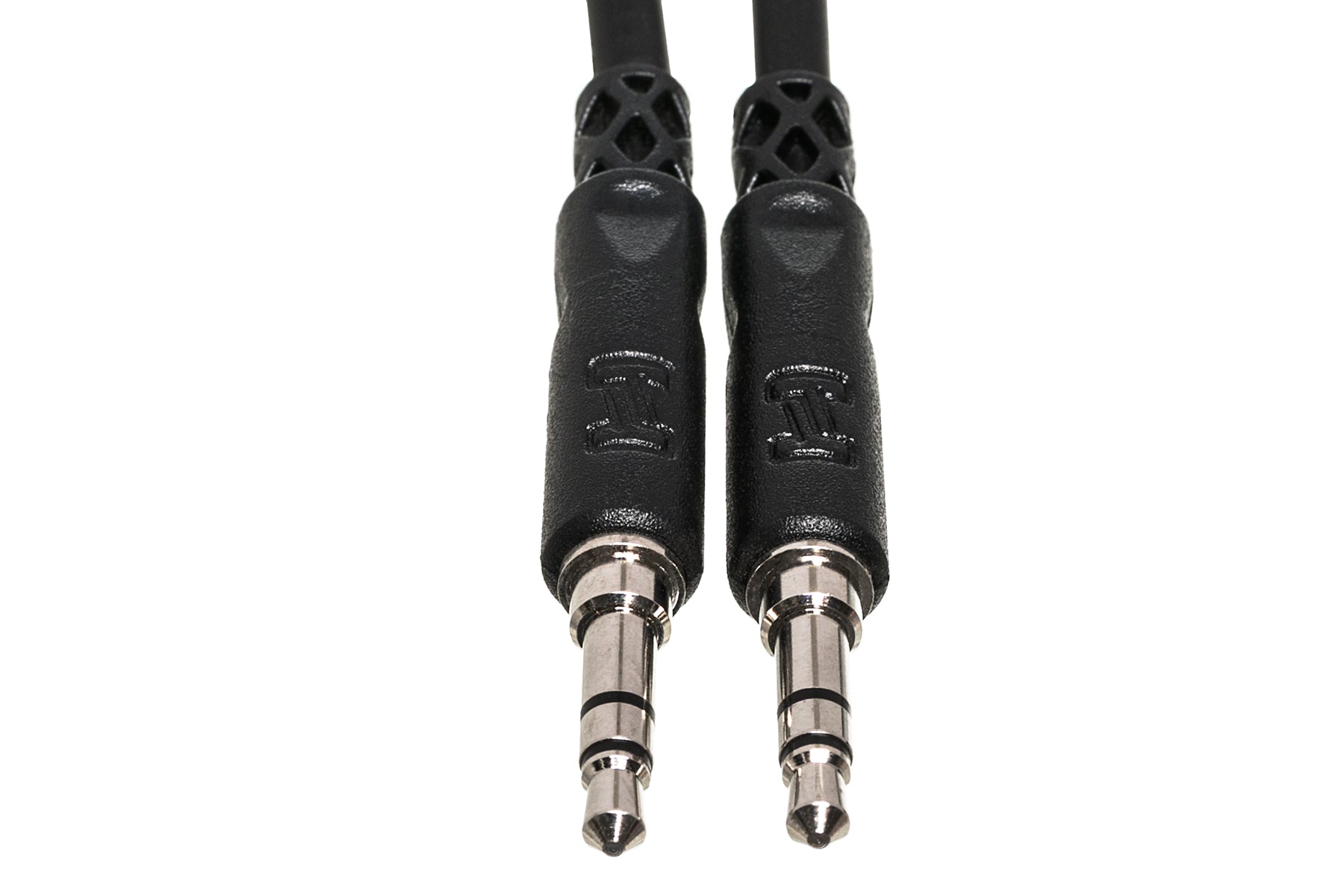 Hosa CMM-100 3.5mm TRS - 3.5mm TRS Stereo cable, front view