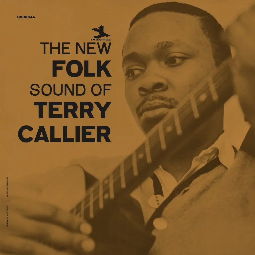 Front cover of Terry Callier's vinyl LP "The New Folk Sound" featuring jazz, soul, and funk music by Concord Records.