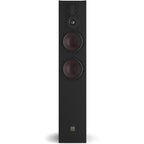 DALI Opticon 6 MK2 passive floorstanding speakers with sleek black finish and detailed speaker drivers.