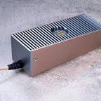 SilentPower iPower Elite power supply unit showcasing sleek design and efficient cooling features.