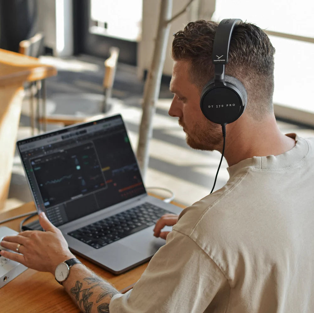 Beyerdynamic DT 270 Pro studio headphones, in black