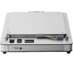 Pro-Ject Flatten it turntable isolation accessory lying flat on a surface, designed to reduce vibrations and improve audio performance.