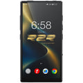FiiO M33 R2R portable music player with sleek design and digital display, featuring buttons and headphone jack.