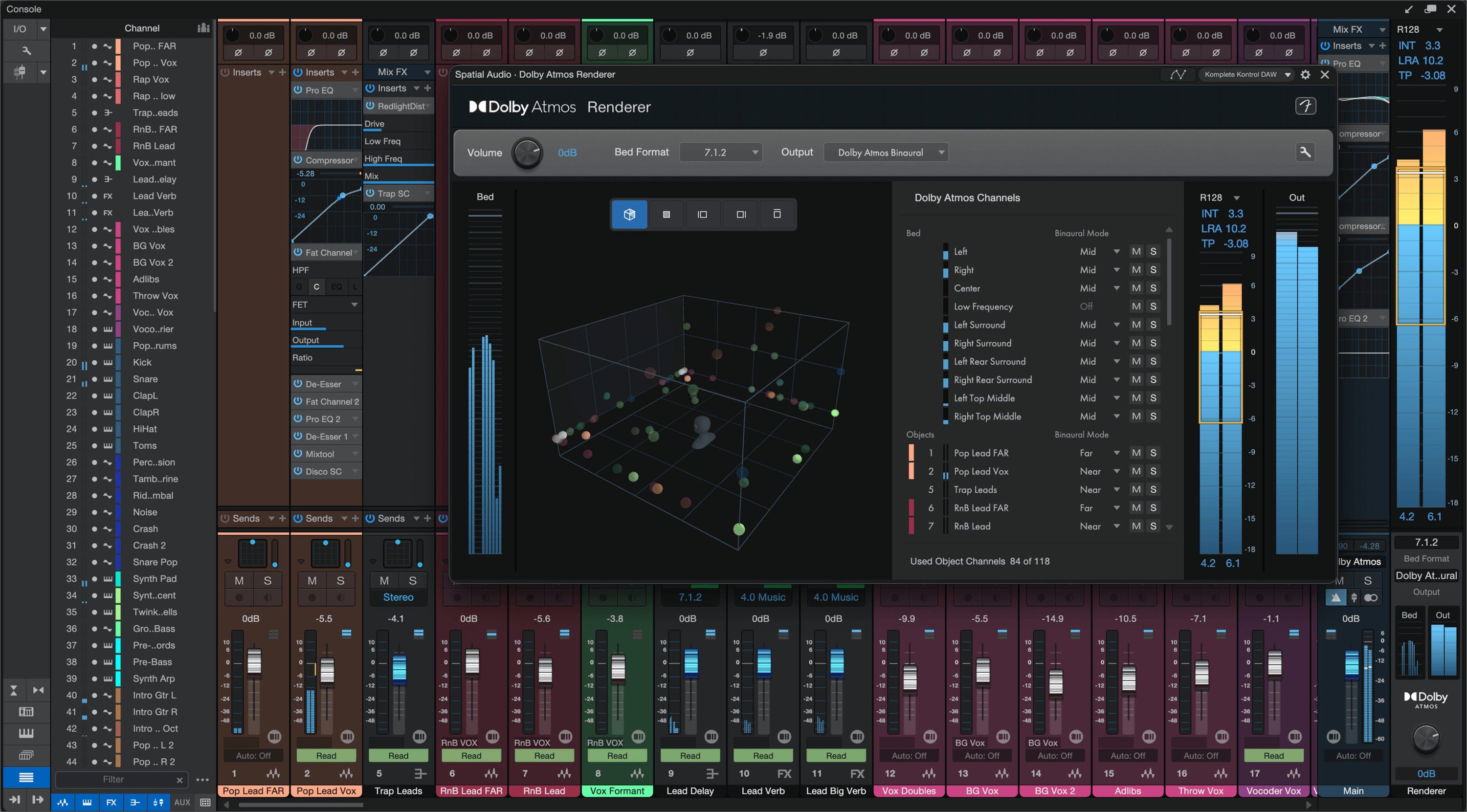 Fender Studio Pro (Student) DAW software box with interface and software icons, ideal for music production and recording.