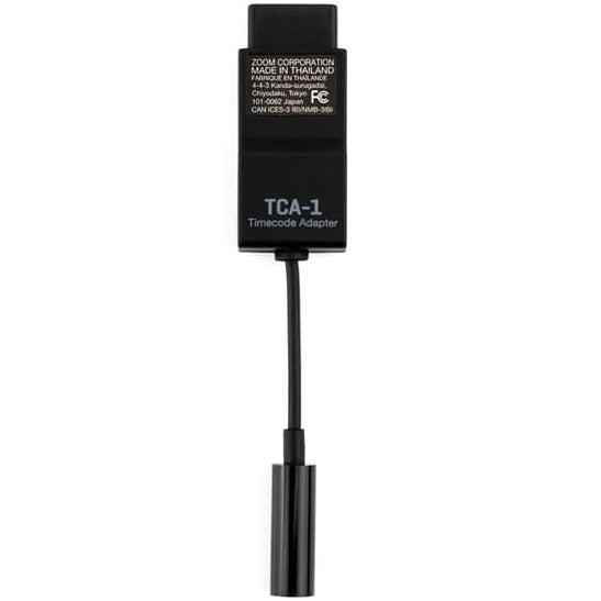 Zoom TCA-1 recorder accessory with multiple cables and adapters for professional audio recording setups.