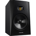 Adam Audio T8V active studio monitor, in black, lifestyle setting