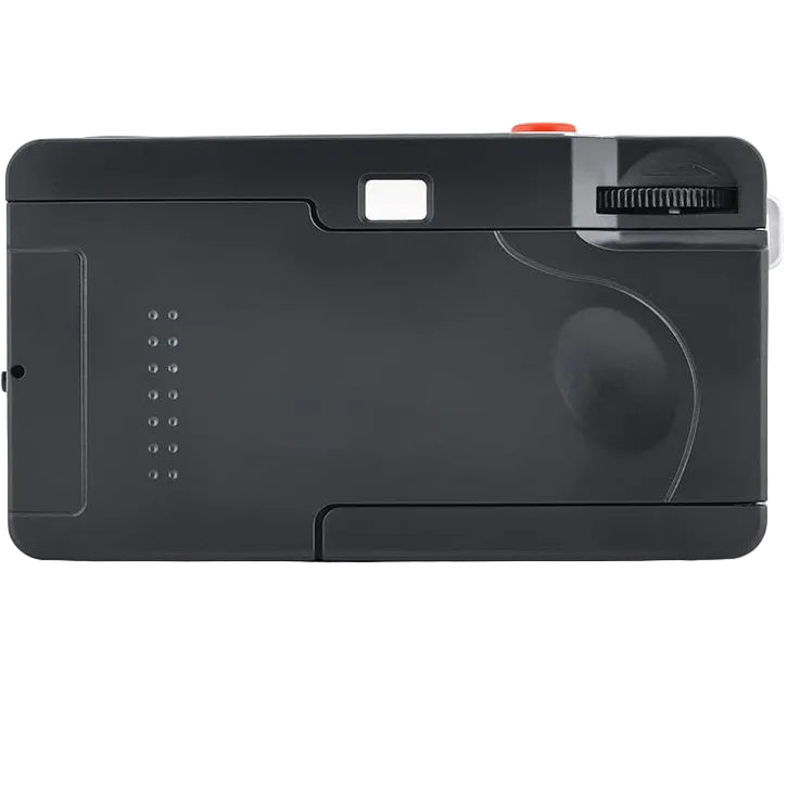 AgfaPhoto reusable compact analogue camera with a simple design, ready for instant photography and easy reloading.