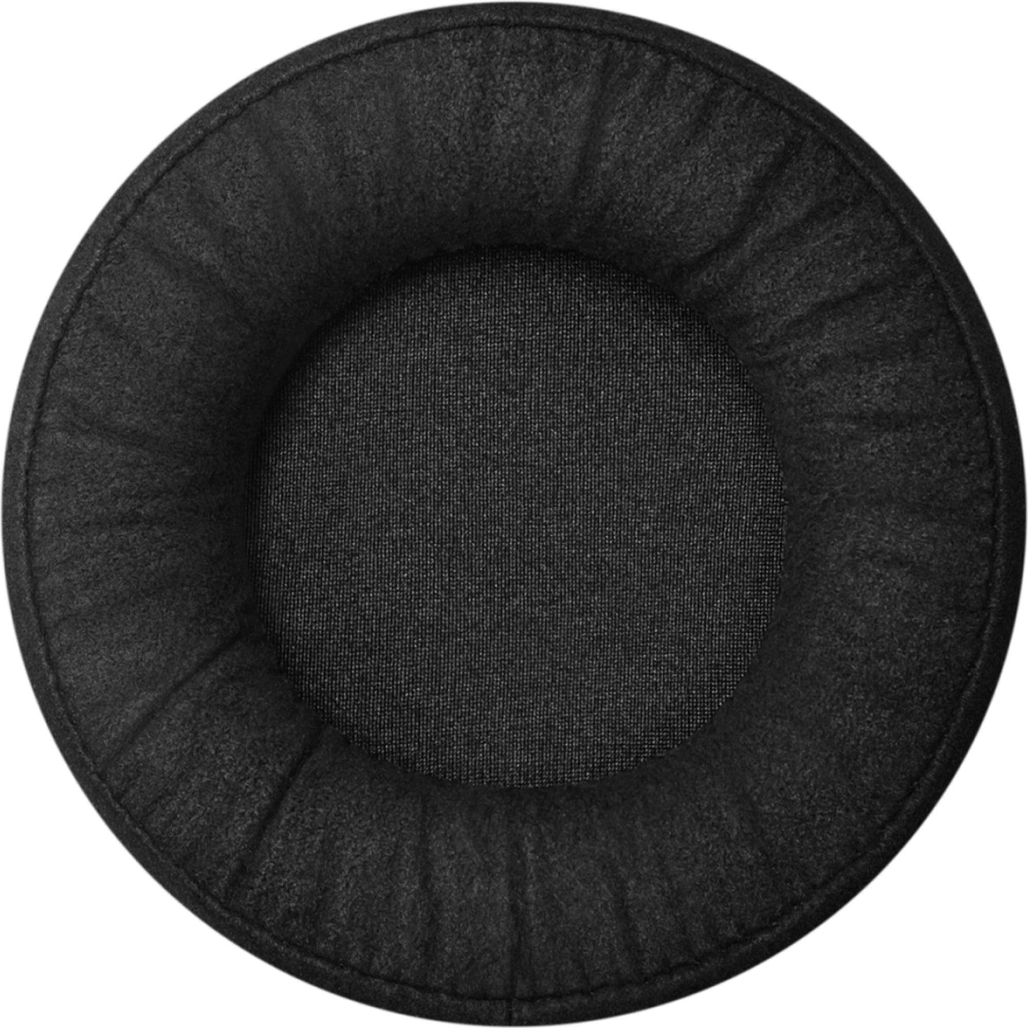 AIAIAI E08 Alcantara headphone earpads showing soft, black Alcantara material designed for comfortable fit on headphones.