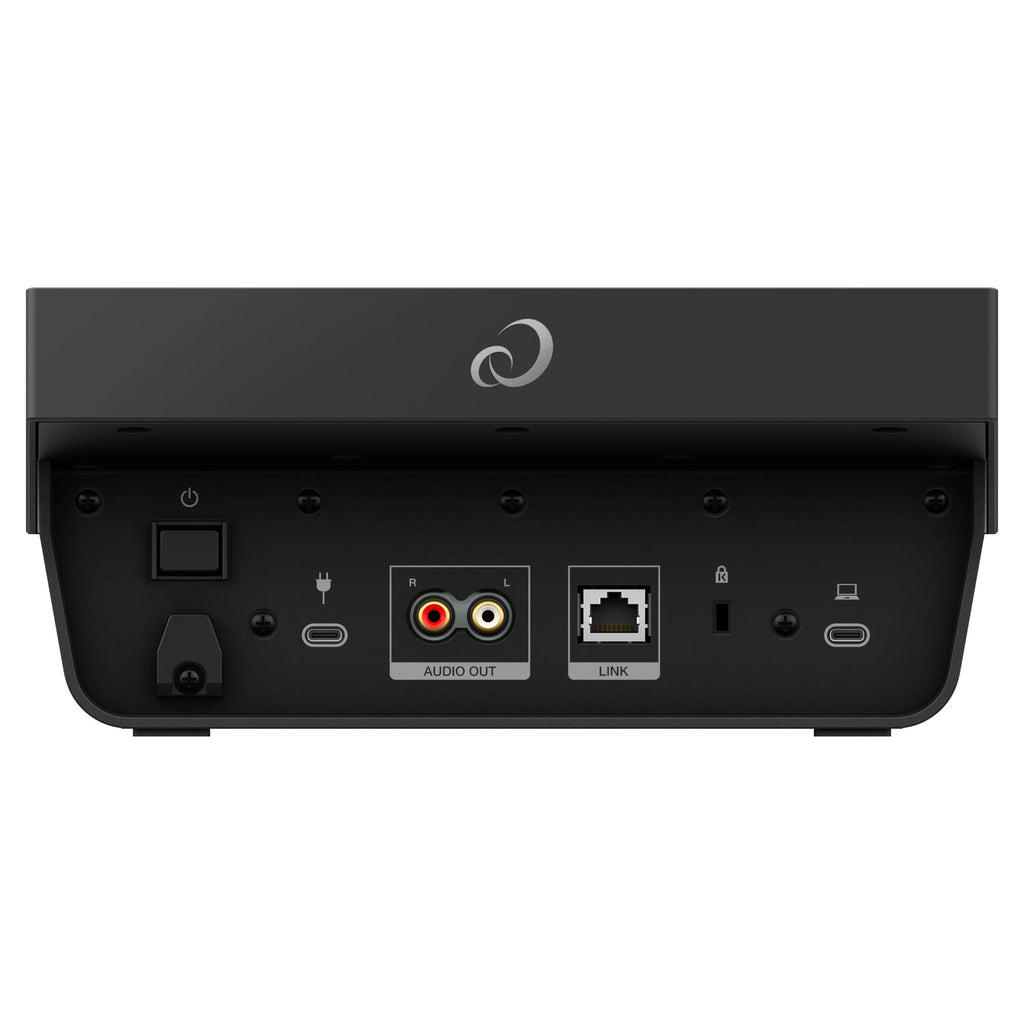 AlphaTheta CDJ-1500X, rear panel connectors on white background