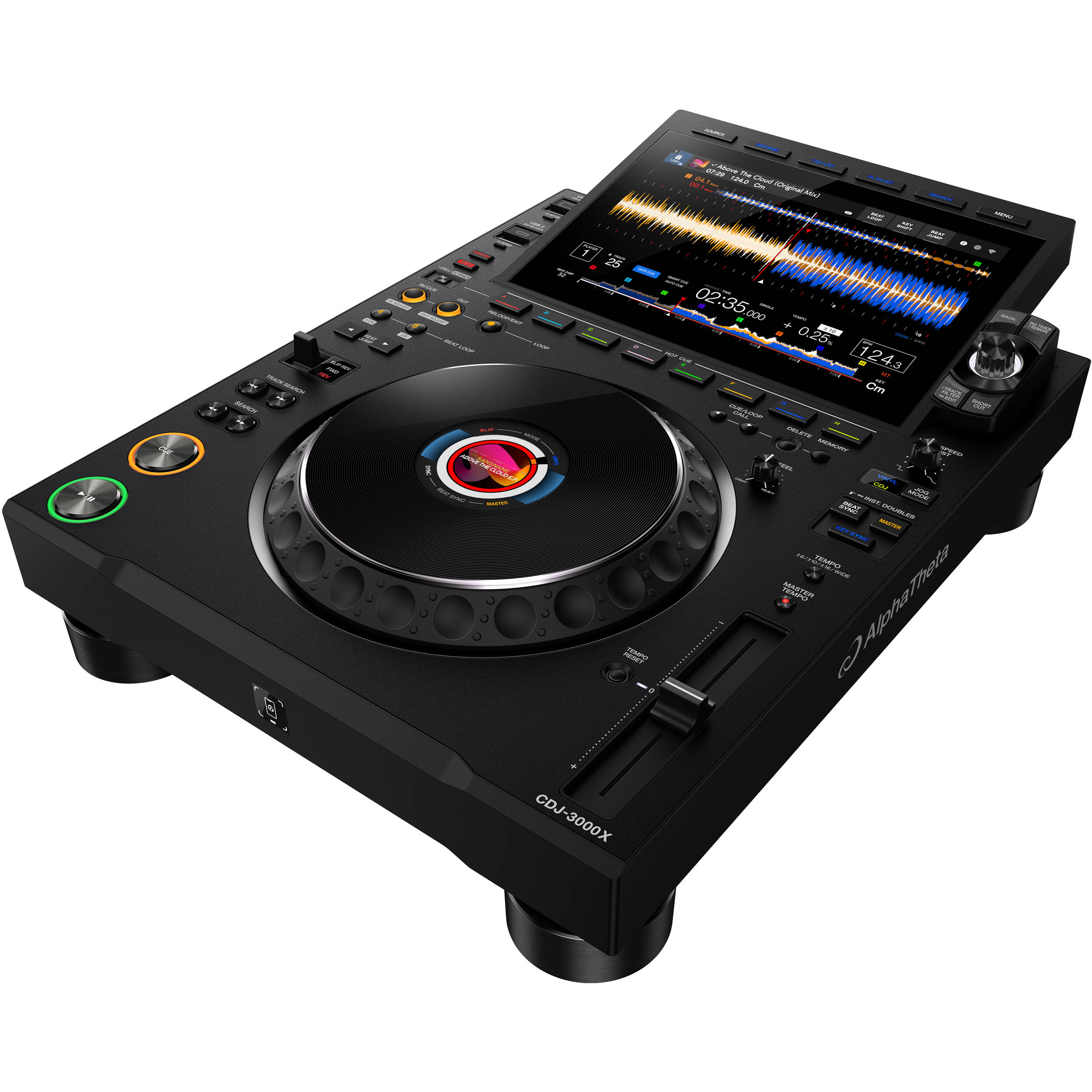 AlphaTheta CDJ-3000X DJ media player, lifestyle setting