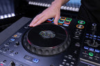 AlphaTheta XDJ-AZ all-in-one DJ system, in use