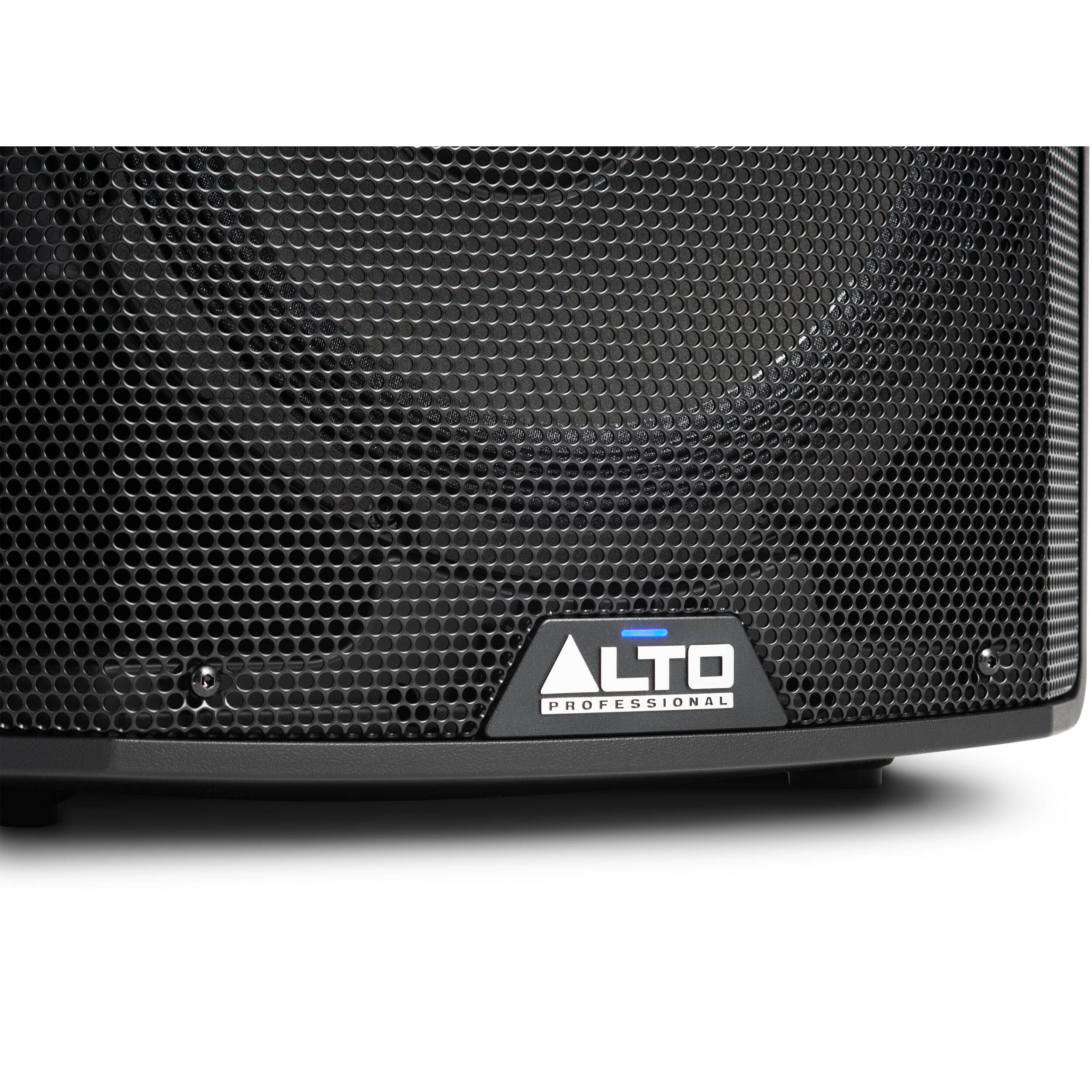 Alto Professional TX410 active loudspeaker, detail view.
