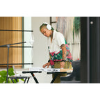 Arturia KeyLab 61 MK3 MIDI keyboard with 61 keys, control knobs, and pads, designed for music production and studio use.