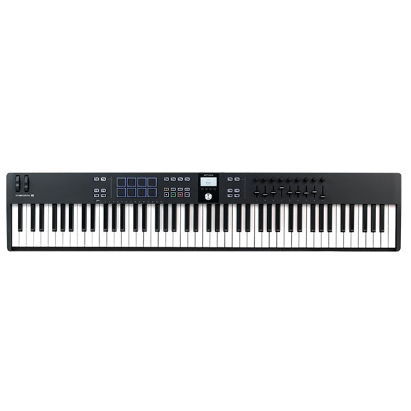 Arturia KeyLab Essential 88 MK3 MIDI keyboard, black