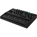 Arturia MicroBrute UFO keyboard synthesizer with compact design, featuring various knobs and controls for sound shaping.