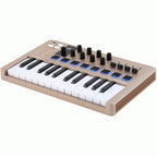 Arturia MiniLab 3 MIDI keyboard, in black, close-up