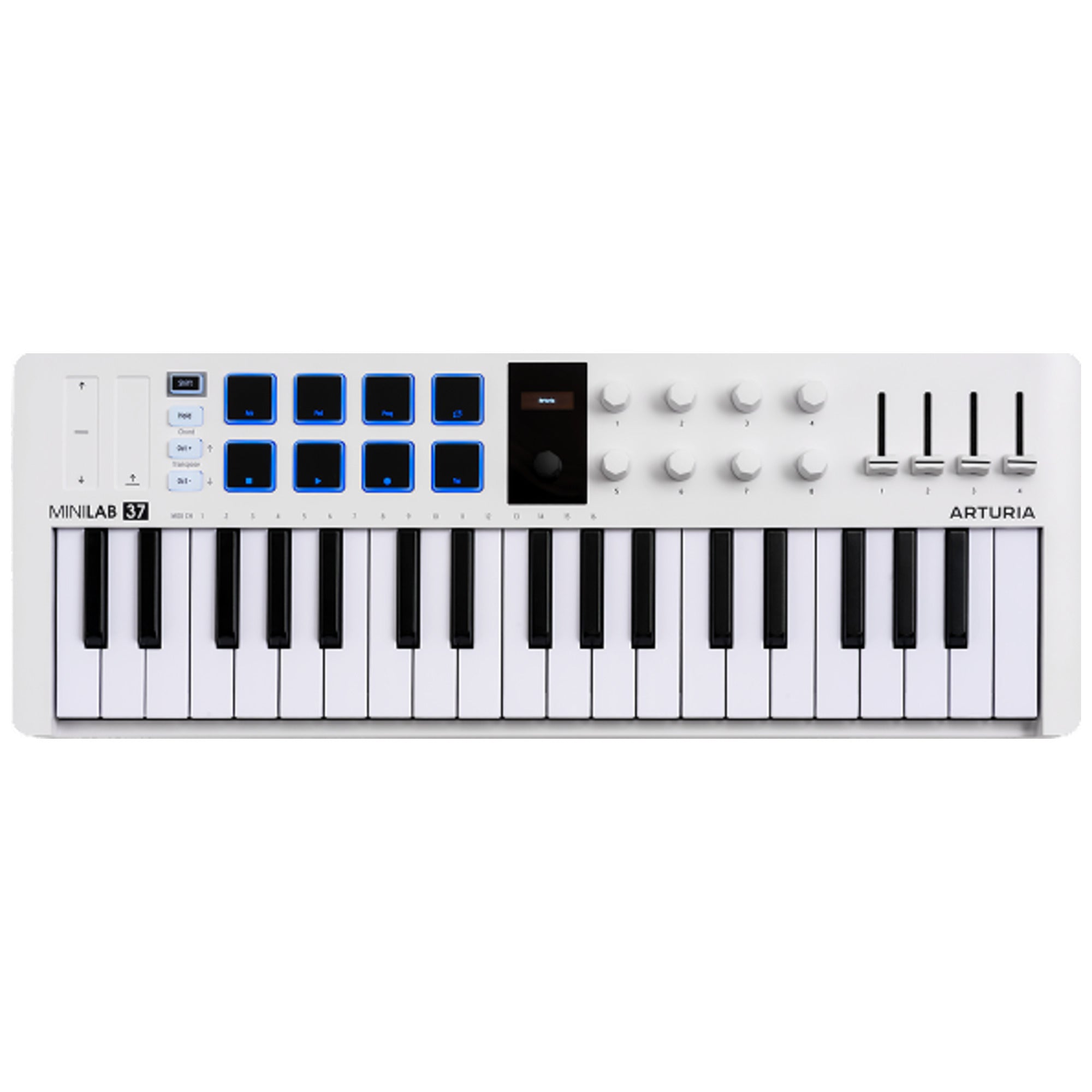 Arturia MiniLab 37 White - top view
