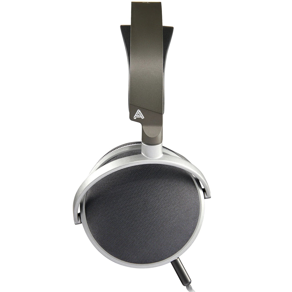 Audeze LCD-S20 studio headphones with closed-back design, black planar magnetic ear cups and adjustable headband.