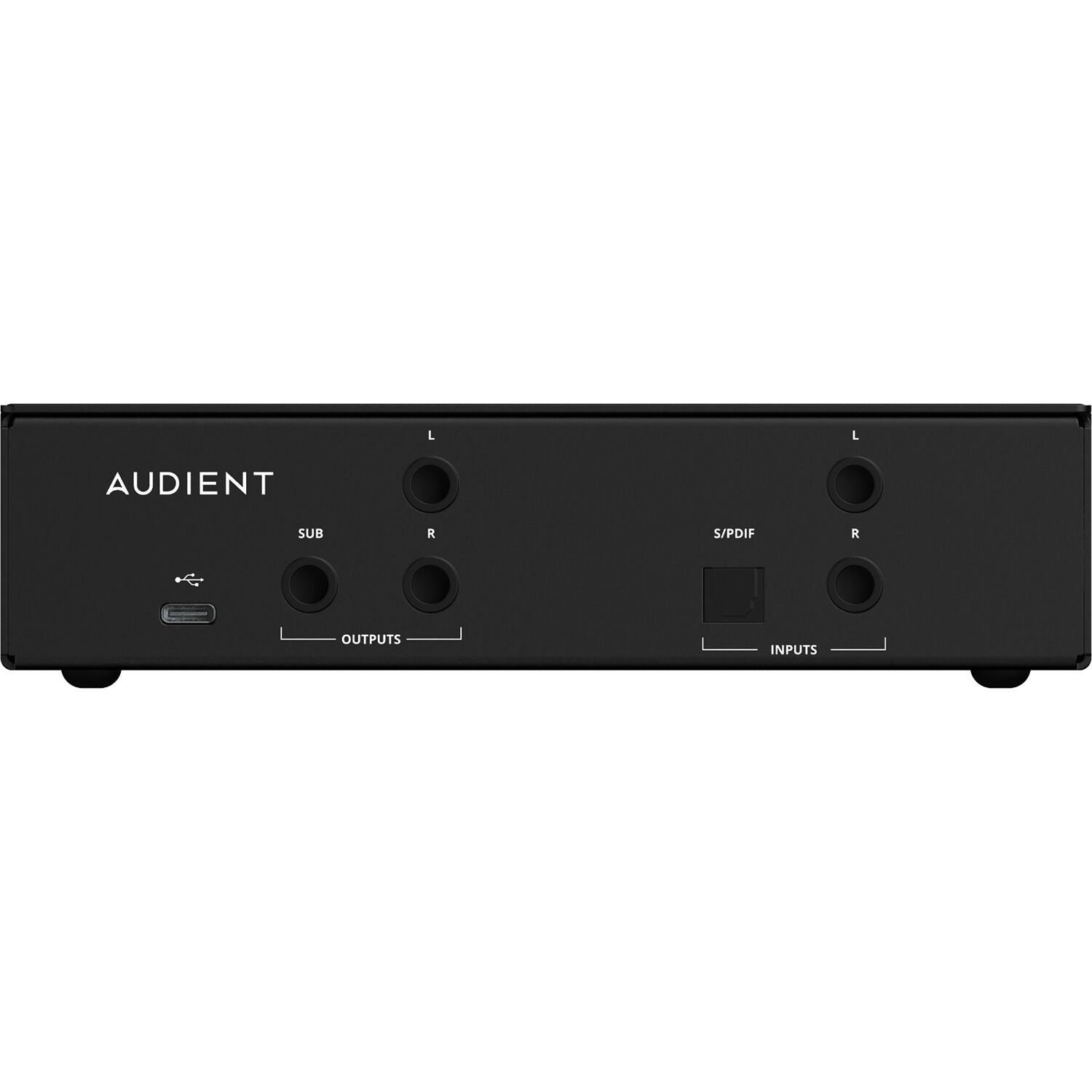 Audient ORIA Mini room calibration system, detail view.