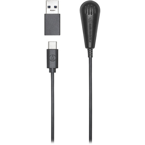 Audio-Technica ATR4650-USB, usb microphones, side