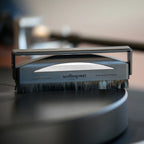 AudioQuest Silver Anti-Static Brush, detail view.