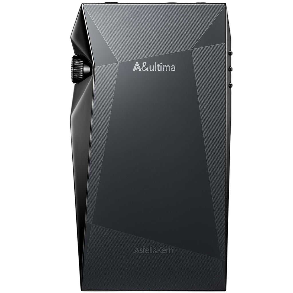 Astell&Kern A&ultima SP4000 portable music player with sleek black design and high-resolution display.