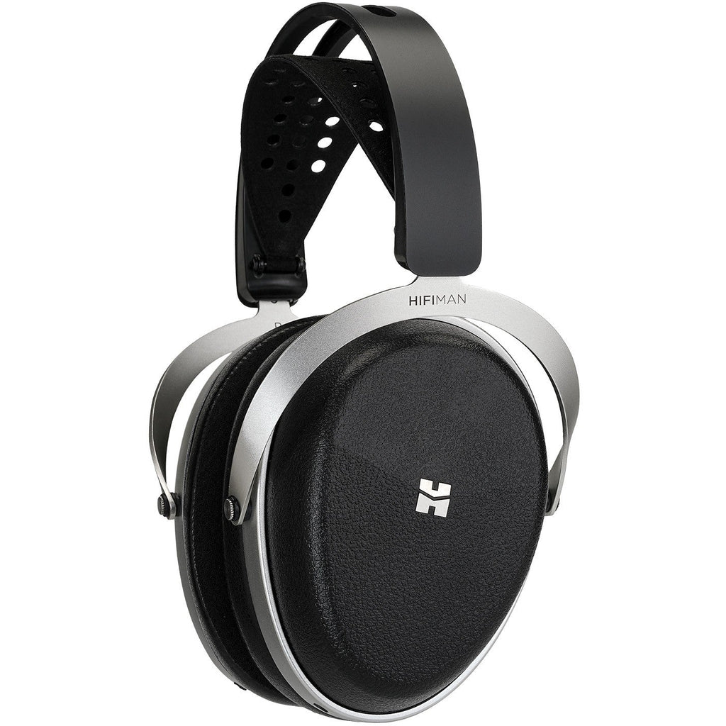 HiFiMAN Audivina LE wired headphones with sleek design and plush ear cushions, showcasing high-fidelity audio performance.