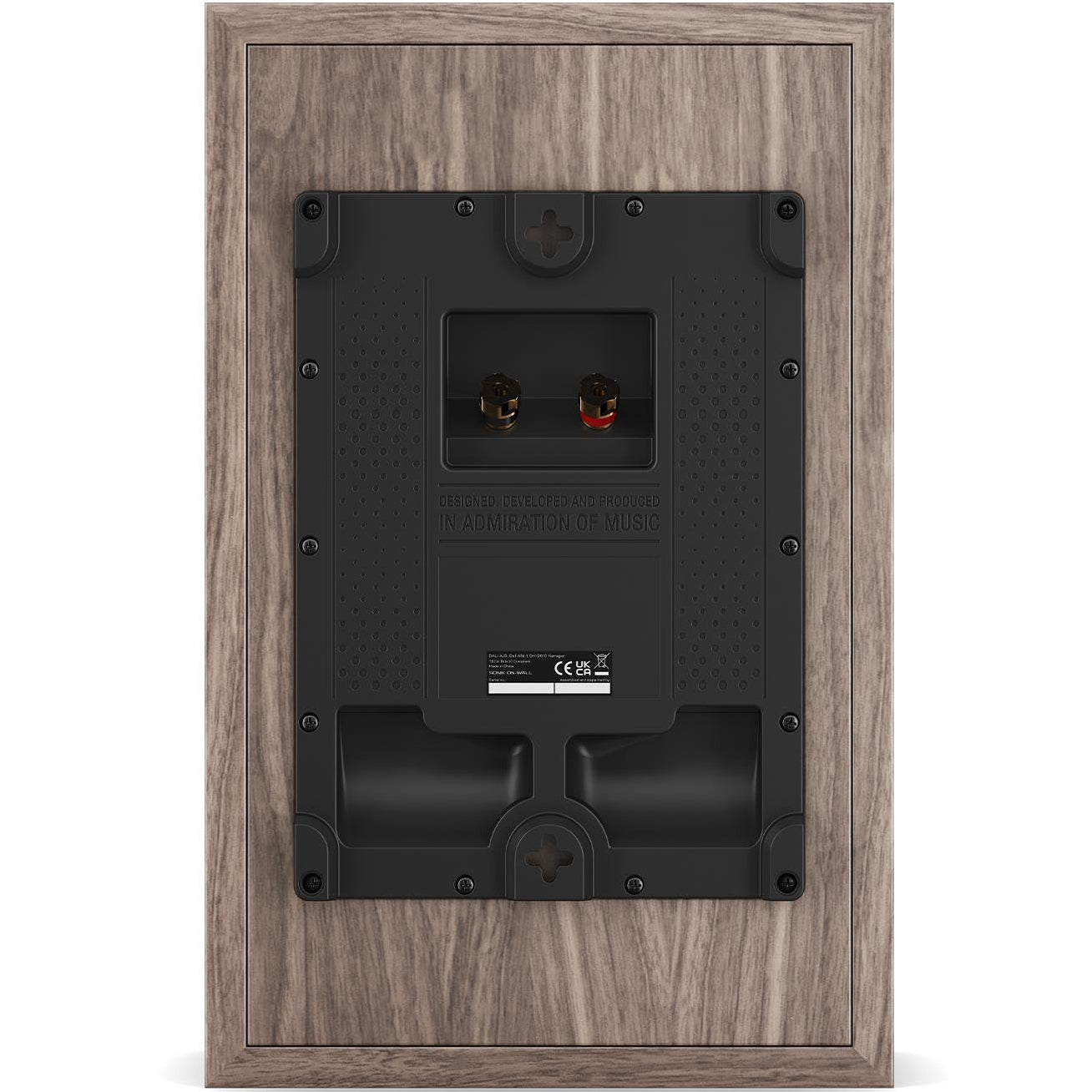 DALI Sonik On-Wall in-wall and outdoor speaker showcasing sleek design and durable exterior for high-quality audio performance